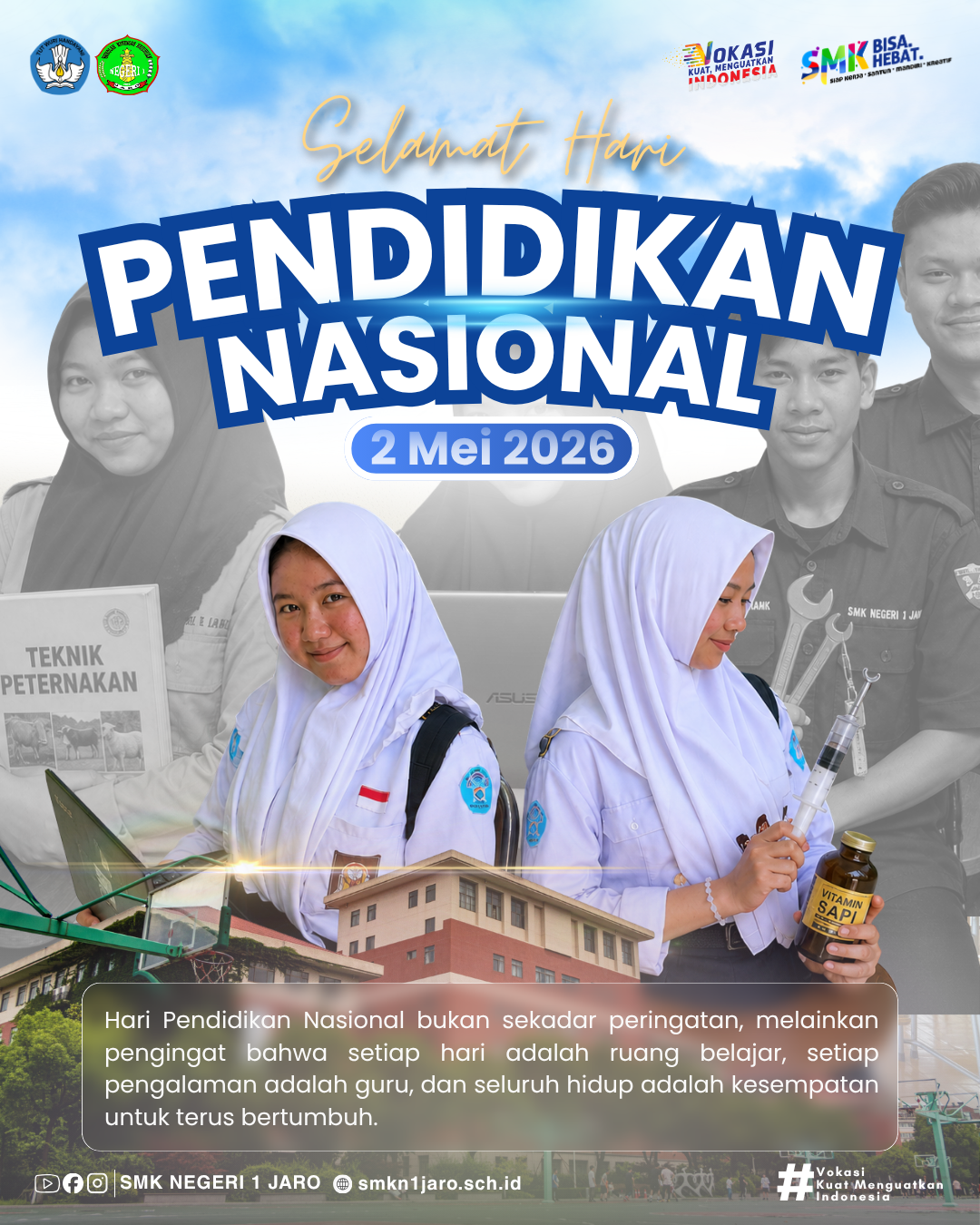 Selamat Hari Pendidikan Nasional 2 Mei 2026